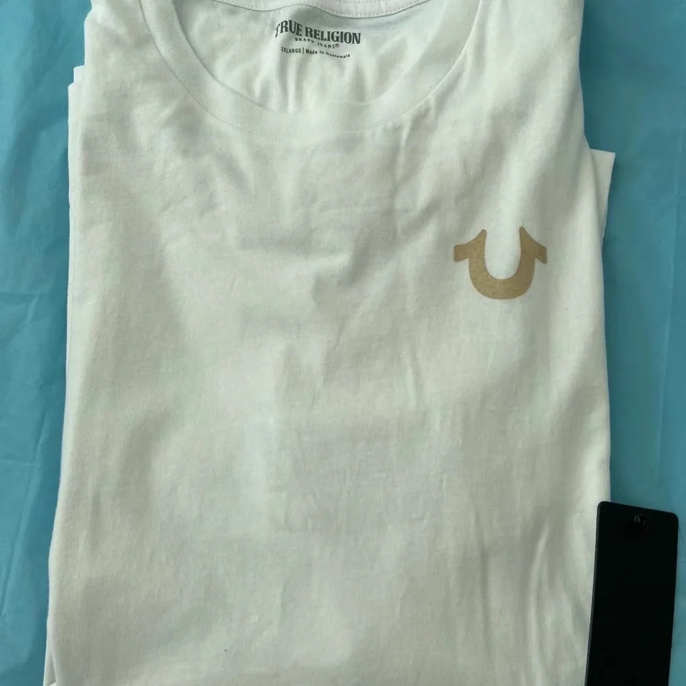 Men’s True Religion Poster Buddha Logo Tee Size 3XL